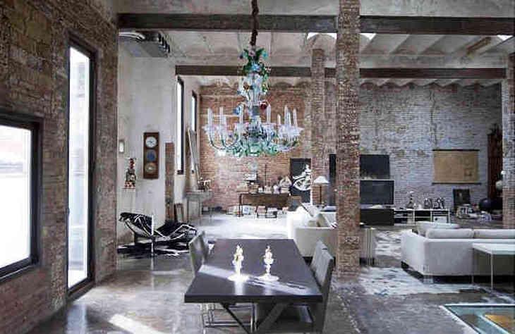 Ipari stílusú téglaház (FOTÓK)