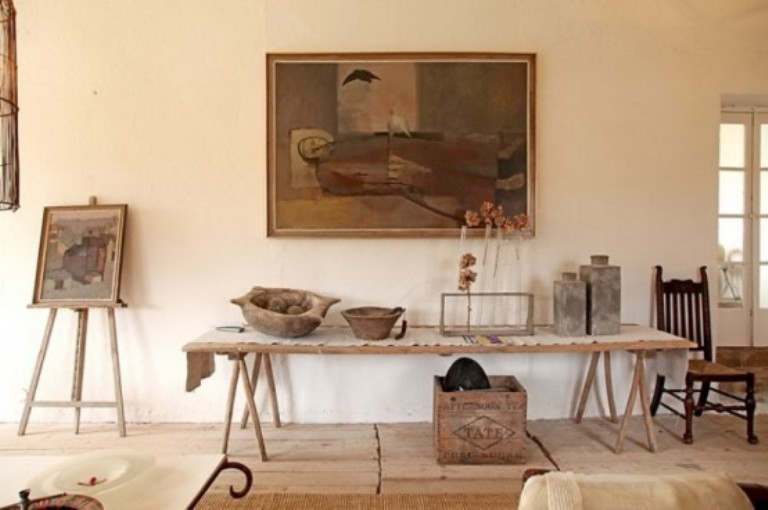 Egyedi ház durva fából és kőből (FOTÓ)