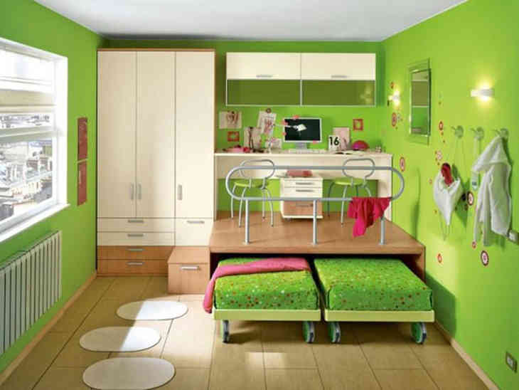 Gyermekszoba kialakítás két különböző nemű gyermek számára (FOTÓ)