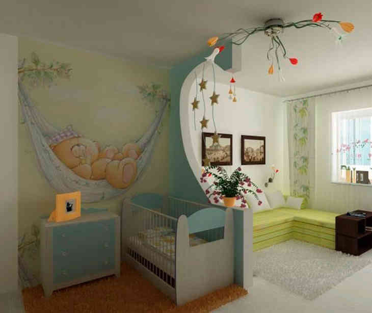 Kiságyas hálószoba kialakítása (FOTÓ)