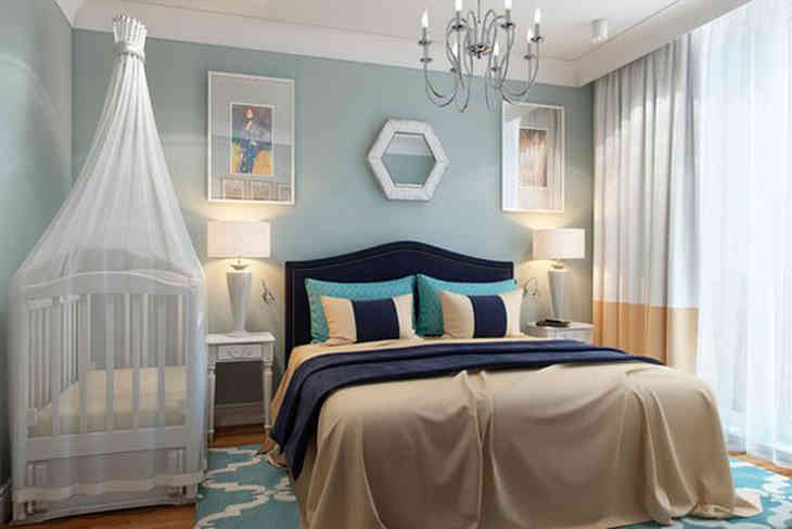 Kiságyas hálószoba kialakítása (FOTÓ)