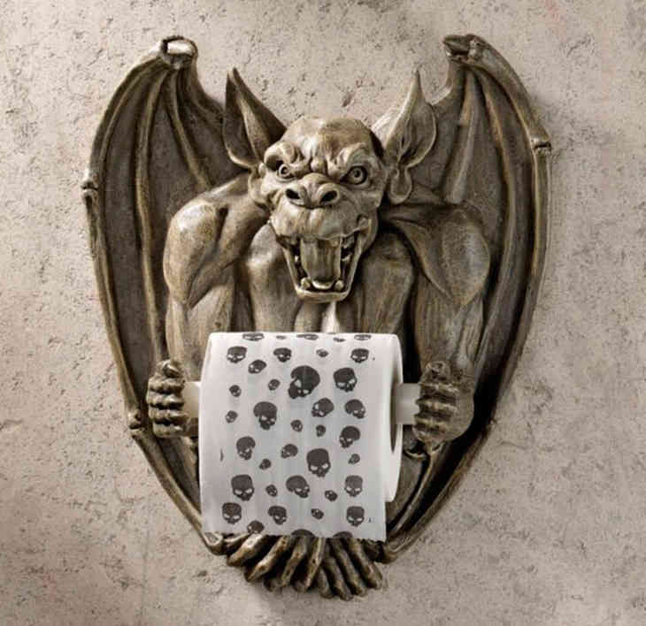 Eredeti ötletek WC-papír tartókhoz (FOTO)