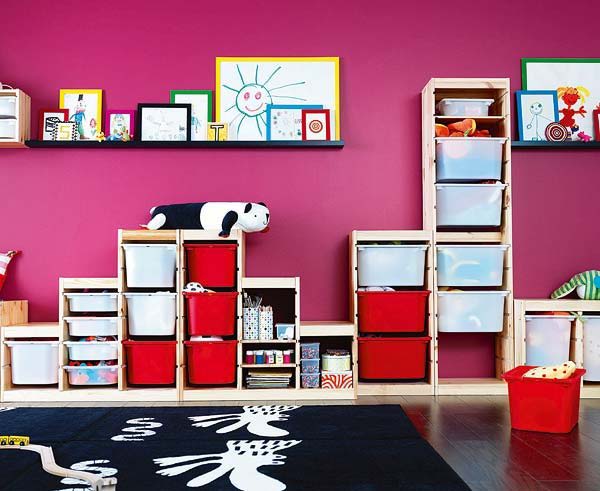 Tárolórendszerek gyerekszobákhoz (FOTÓ)