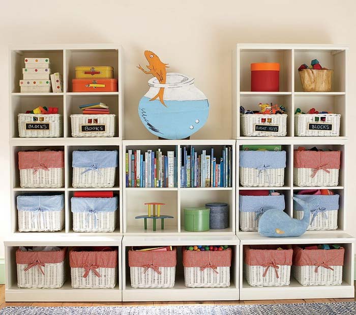 Tárolórendszerek gyerekszobákhoz (FOTÓ)