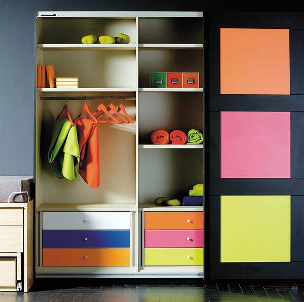 Tárolórendszerek gyerekszobákhoz (FOTÓ)