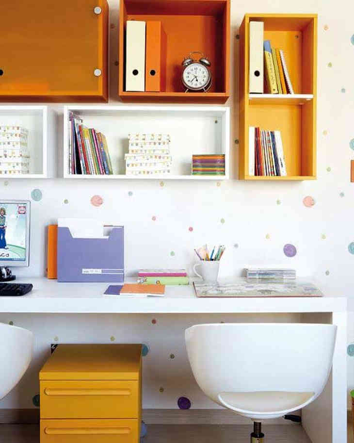 Hogyan tervezzünk munkaterületet a gyerekszobában (FOTÓ)