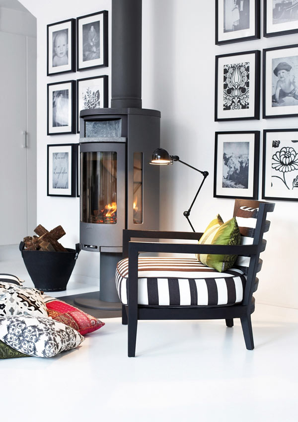 Kandalló a lakásban - otthoni kényelem a városban (FOTÓ)