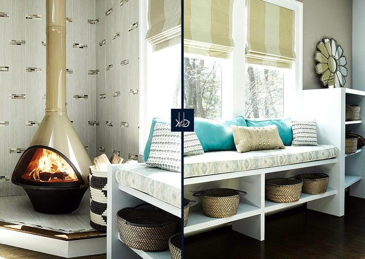 Kandalló a lakásban - otthoni kényelem a városban (FOTÓ)