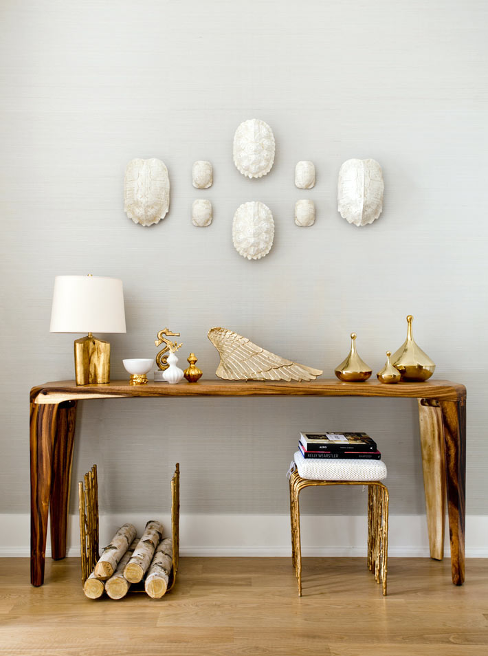 Tengeri akcentusok a hálószoba belső kialakításában (FOTÓK)