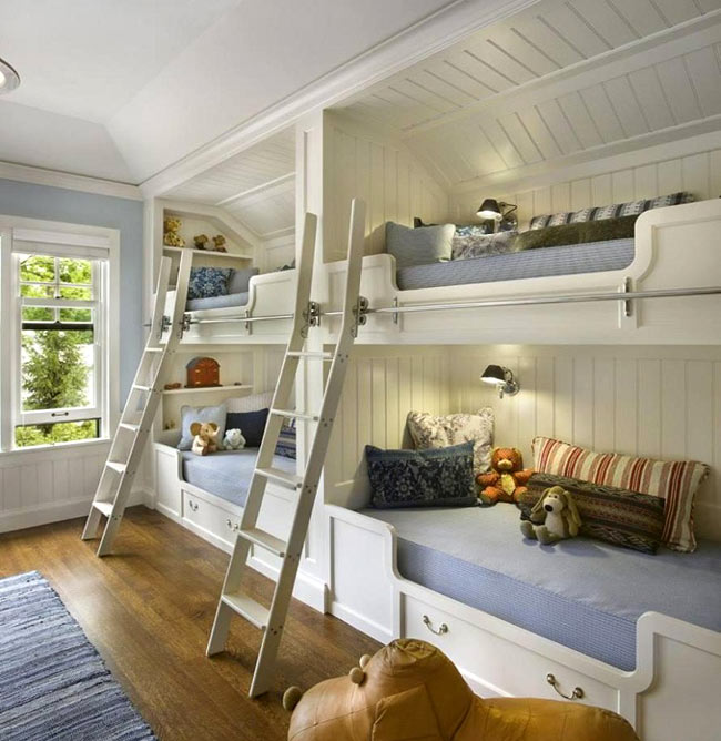 Emeletes ágyak helytakarékos lehetőségként (FOTÓ)