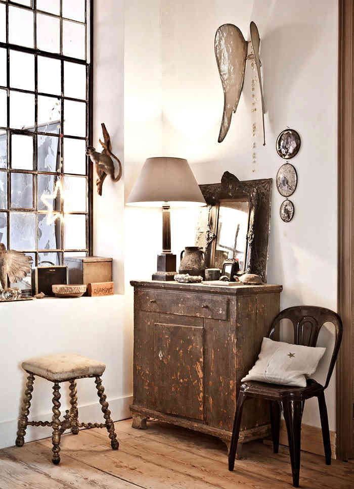 Retro-elegáns lakásbelső kialakítás (FOTÓ)