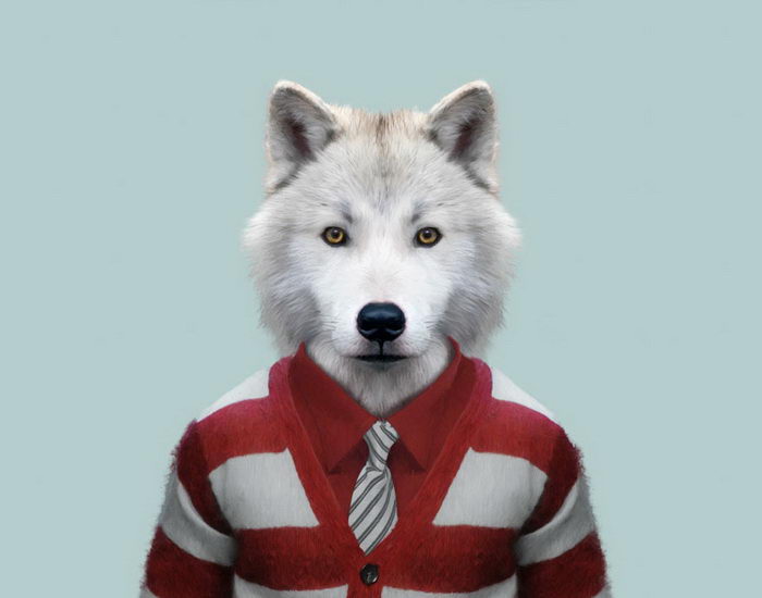 Yago Partal Animals Embernek álcázva