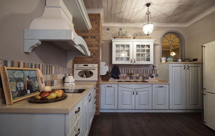 Hogyan díszítsünk egy konyhát vidéki stílusban