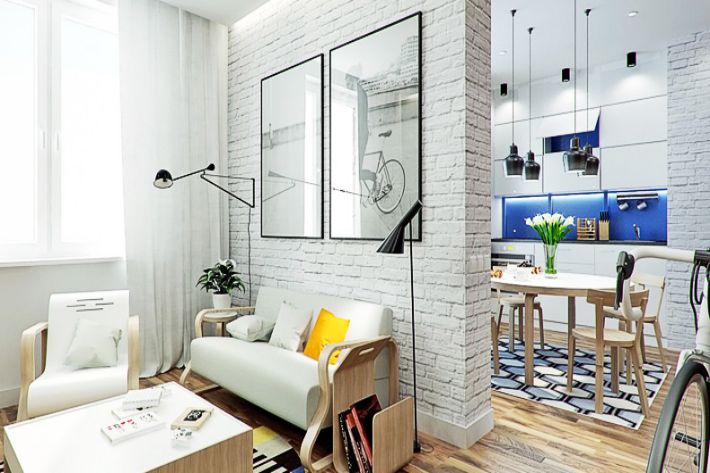 Bútorok, amelyek zónák a teret