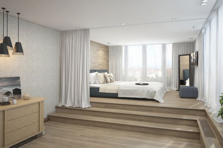 Dobogós ágyakkal ellátott hálószobák kialakítása