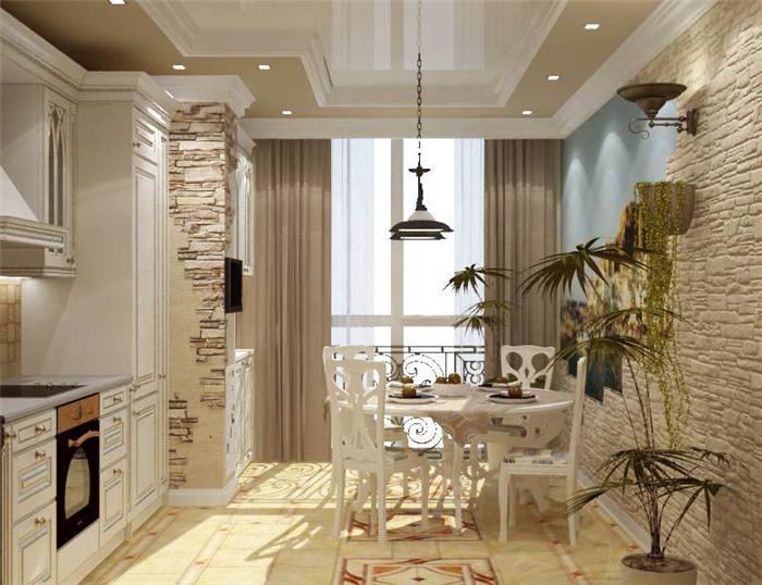 Tippek az ablakok díszítéséhez a konyhában