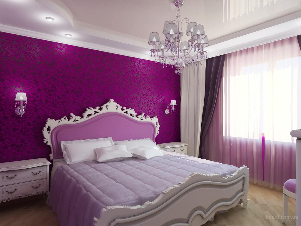 A lila minden árnyalata a belsőépítészetben