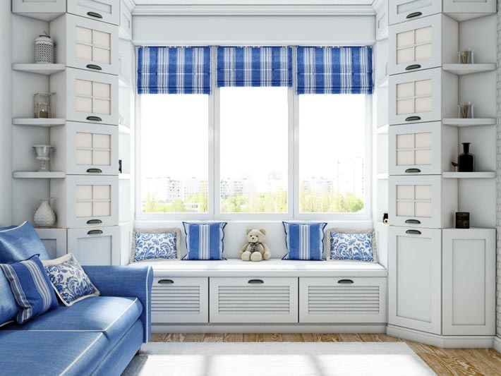 Provence egy városi lakás belsejében