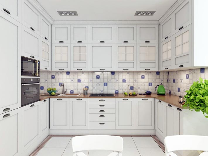 Provence egy városi lakás belsejében