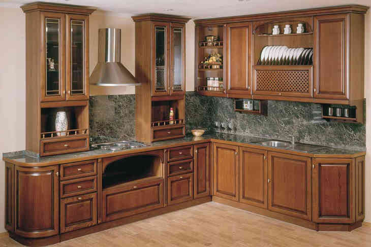 Konyha kialakítása klasszikus stílusban