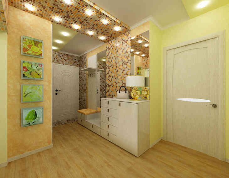 A folyosó színének kiválasztása