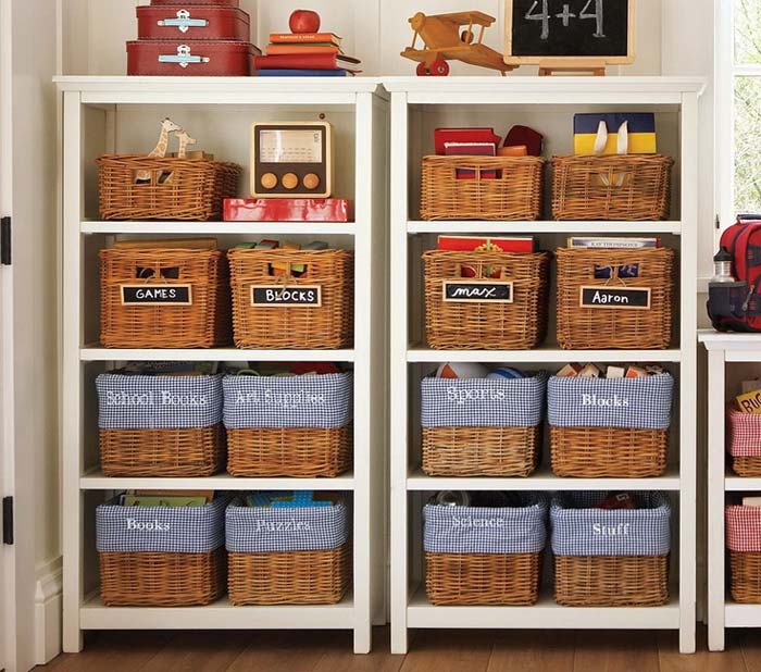 Tárolórendszerek gyerekszobákhoz (FOTÓ)