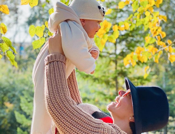 Petrosyan fiatal felesége fia neveléséről beszélt