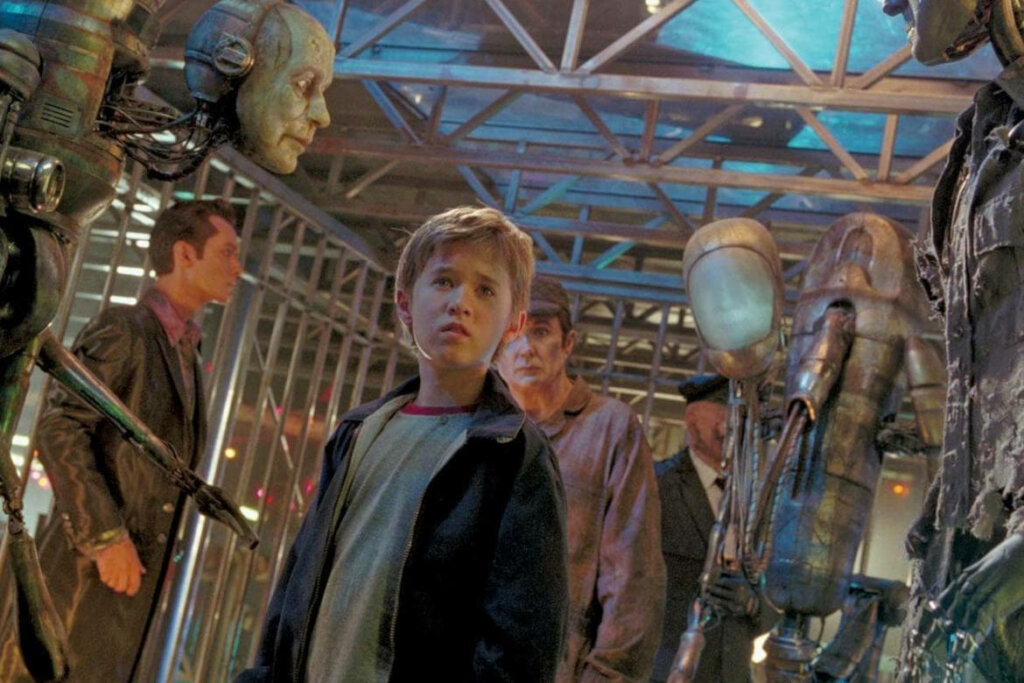 Jelenet az "AI: Mesterséges intelligencia" című filmből