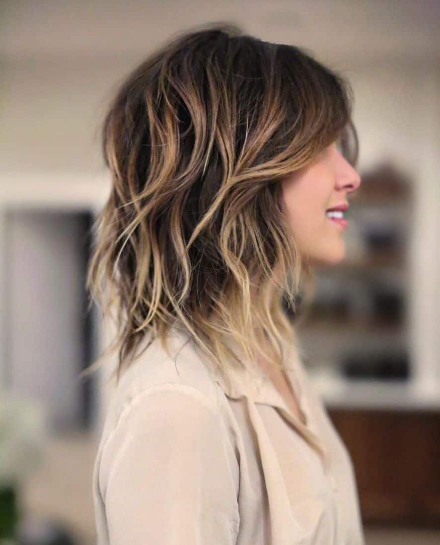 Balayage színezés