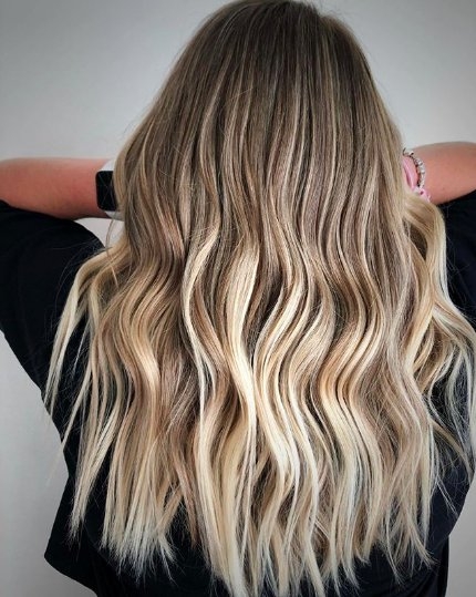 Balayage színezés