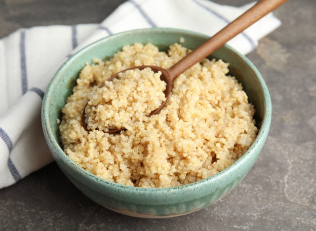 főtt quinoa