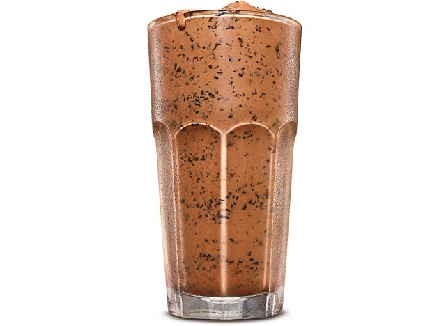 Burger King Chocolate Oreo Cookie Shake