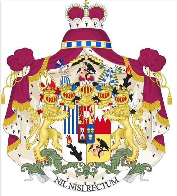 A Schwarzenberg család címere (a Majorátusok 2. ága)