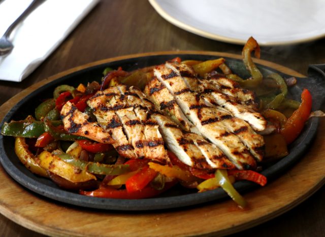 grillezett csirke fajitas