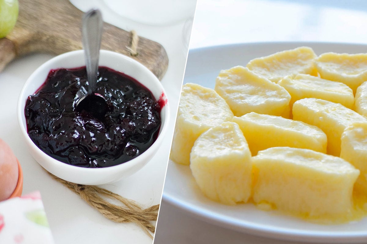 Vászongombóc szósszal