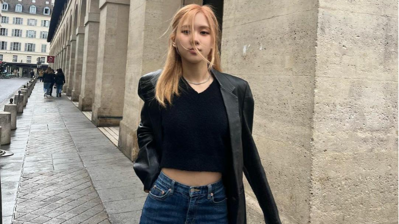 Rose BLACKPINK hétköznapi portréja (Instagram/roses_are_rosie)