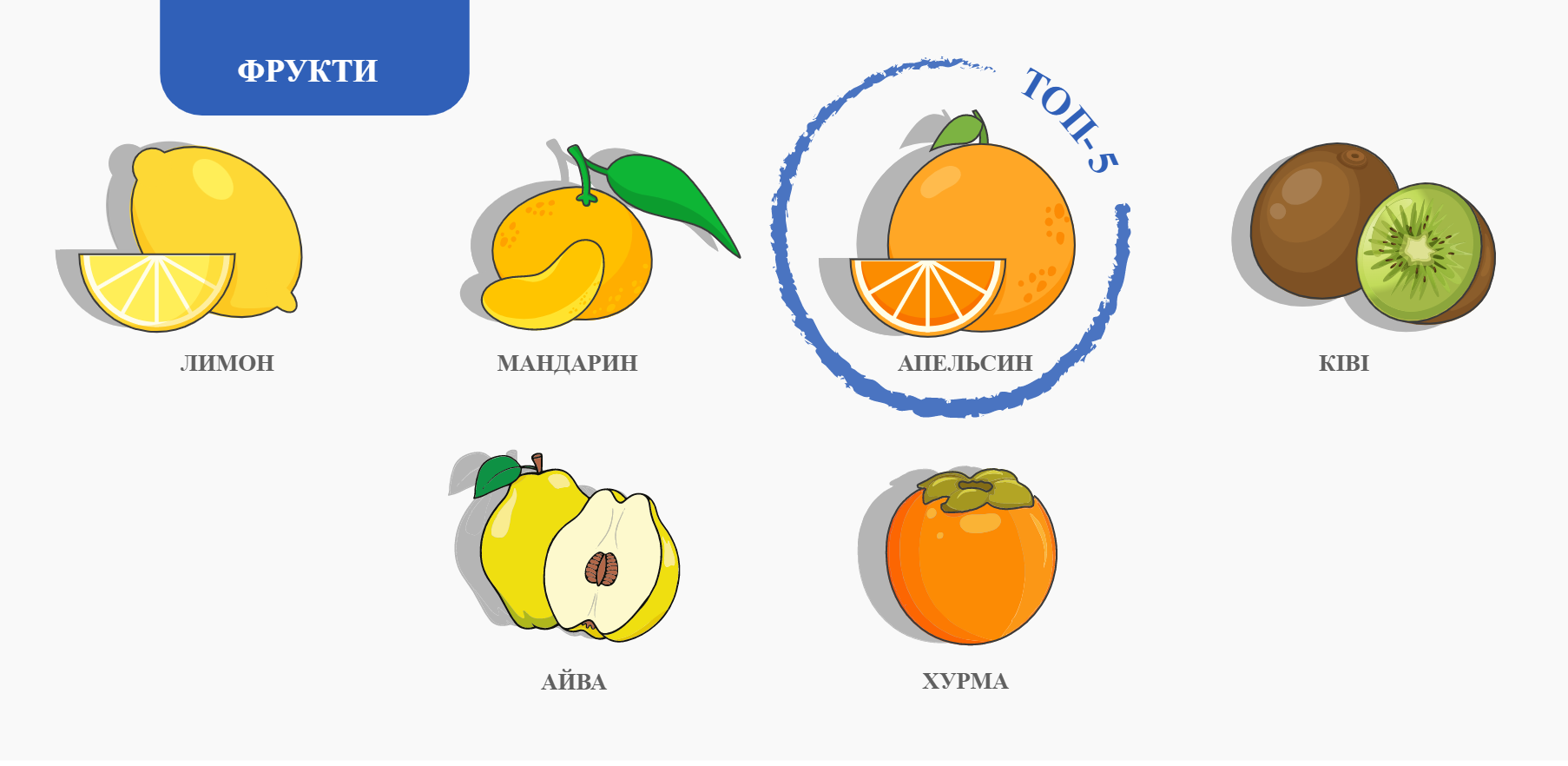 Milyen gyümölcsök vannak?