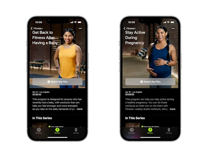 Fitness+ szolgáltatás / Fotó Forrás: Apple