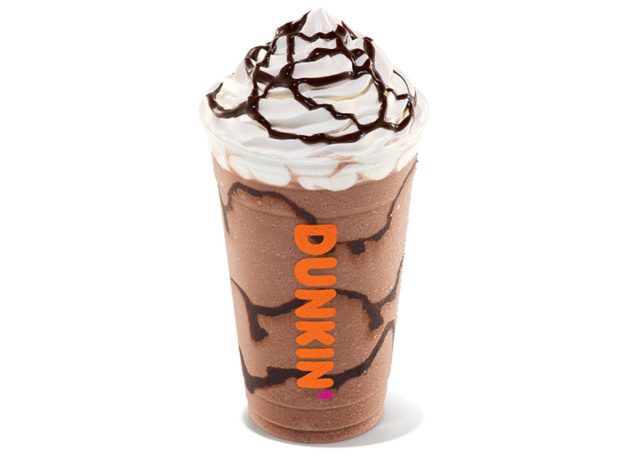 dunkin fagyasztott forró csokoládé