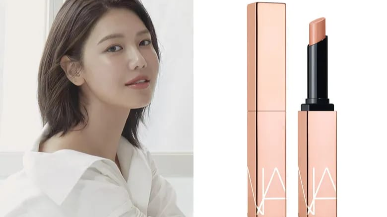 A Girls Generation Soo Youngja kipirult a NARS Cosmetisc rúzstól (instagram/@sooyoungchoi és NARS)