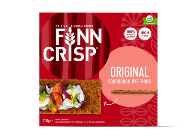 Finn Crisp alacsony szénhidráttartalmú kenyér