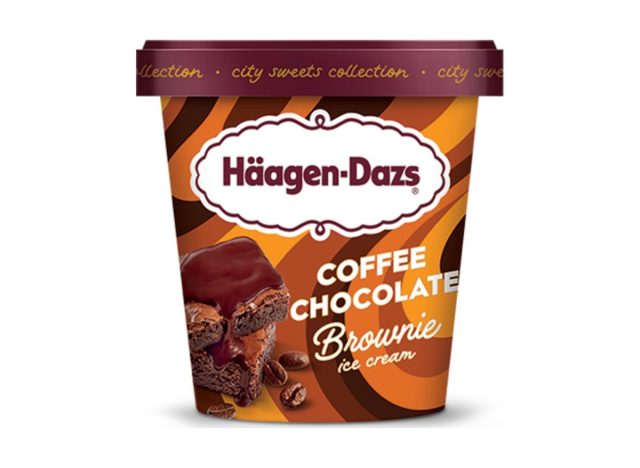 Häagen-Dazs kávés csokoládé Brownie fagylalt