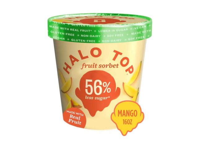 Halo top mangó sorbet fagylalt