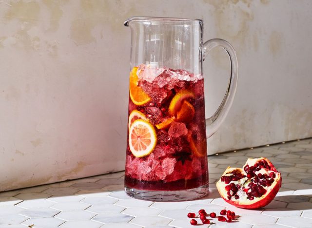 fűszerezett gránátalma clementine sangria