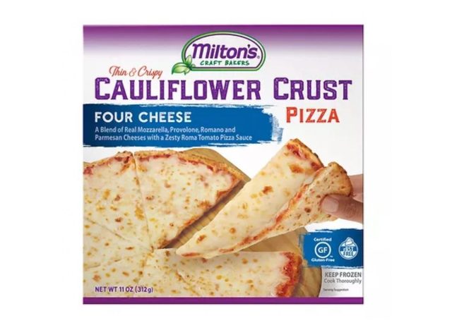 Milton's Craft Bakers Four Cheese Karfiol Crust Pizza