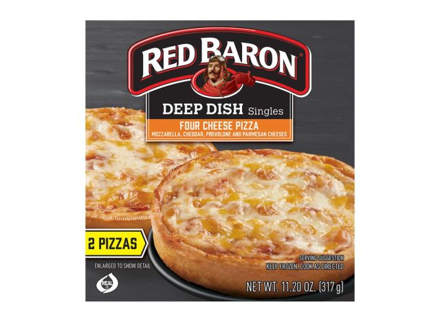 Red Baron Deep Dish Singles Four Cheese fagyasztott pizzák