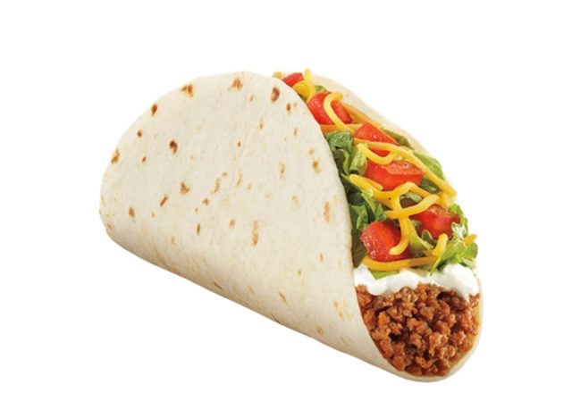 Taco bell soft taco supreme