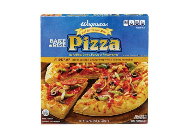 Wegman's Bake and Rise fagyasztott pizza