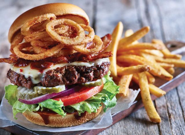 applebees whisky bacon burger