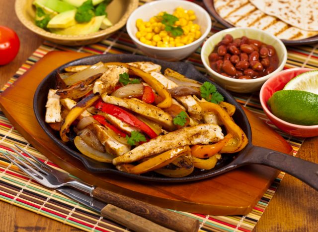 csirke fajitas